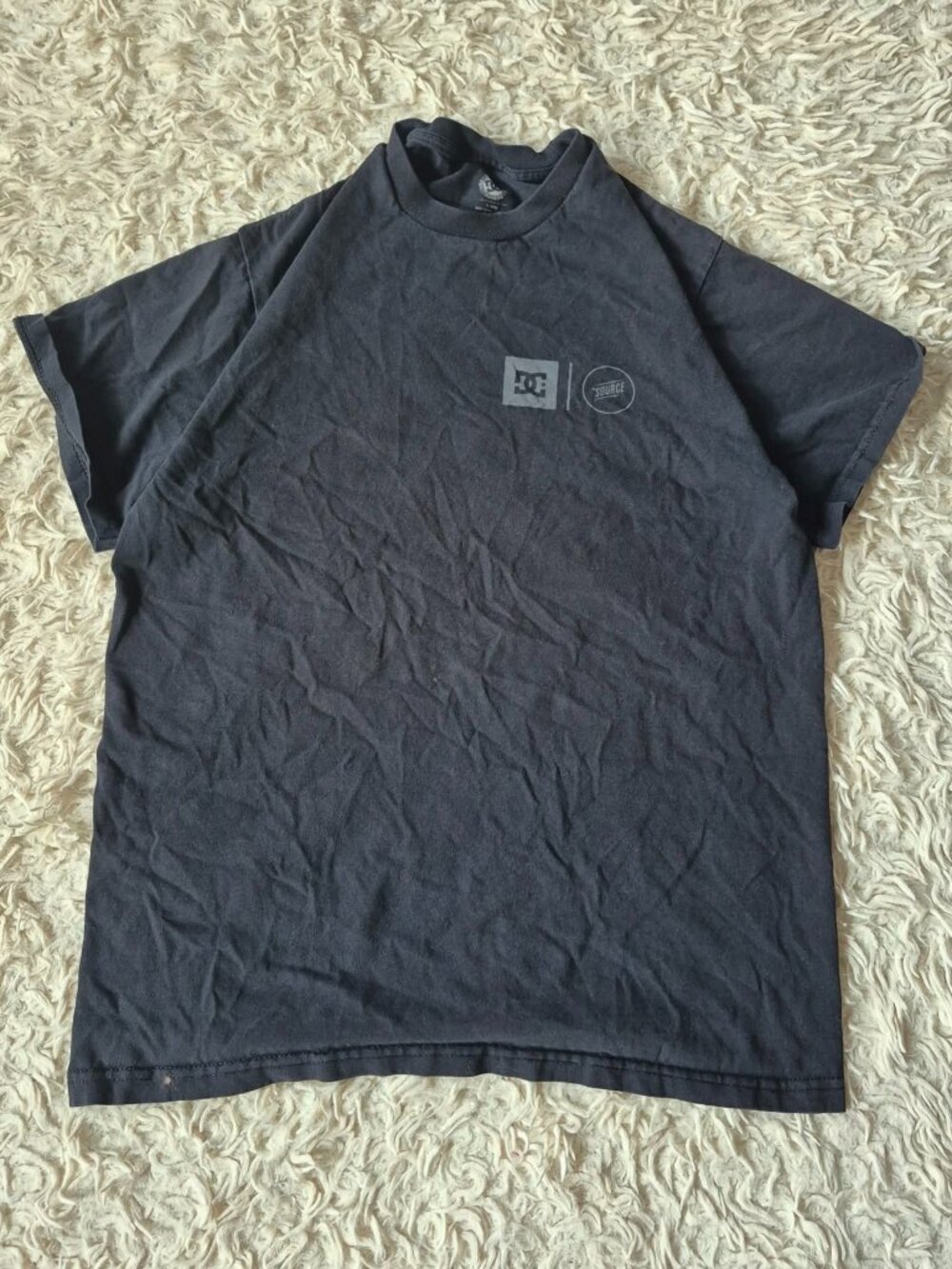 DC Shoes Graphic T-Shirt Black Men's Medium